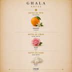 ghala de anfas en vente d'échantillon de parfum avec grille des notes