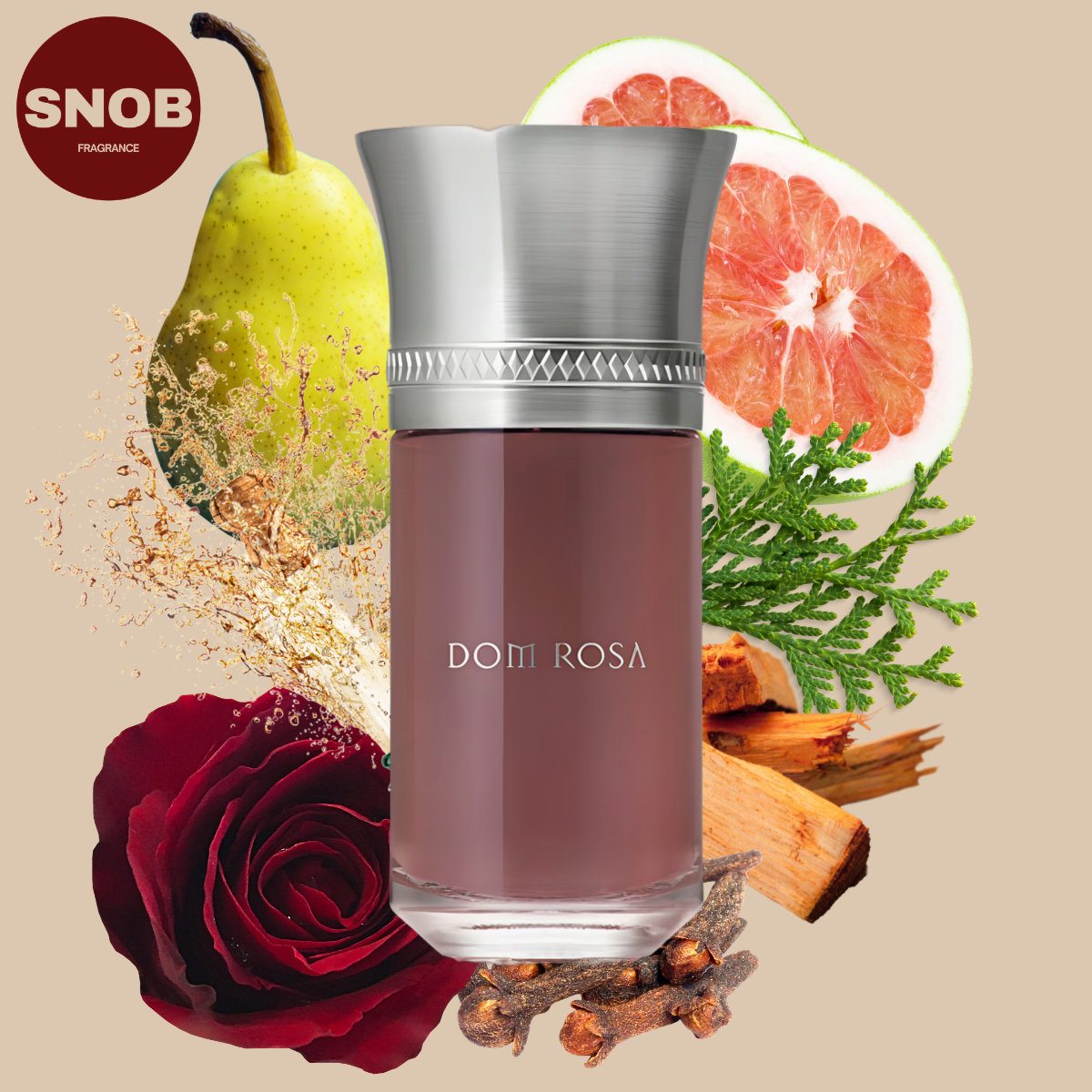 les liquides imaginaires parfum dom rosa echantillon avec notes olfactives