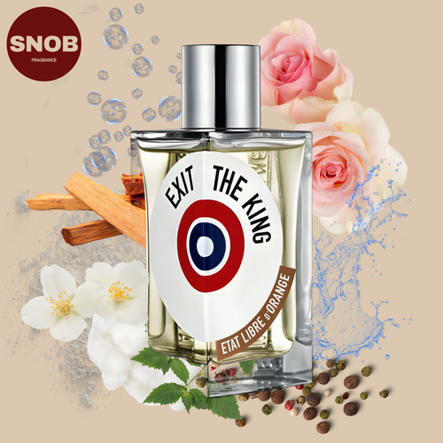 exit the king etat libre d'orange fragrance parfum echantillon sample avec notes olfactives