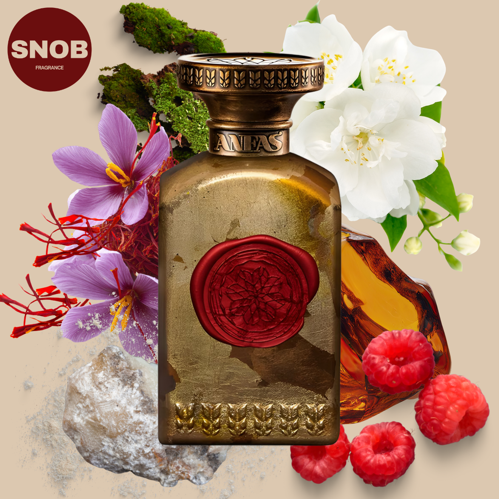 Ishq de anfas en vente d'échantillon de parfum avec notes olfactives