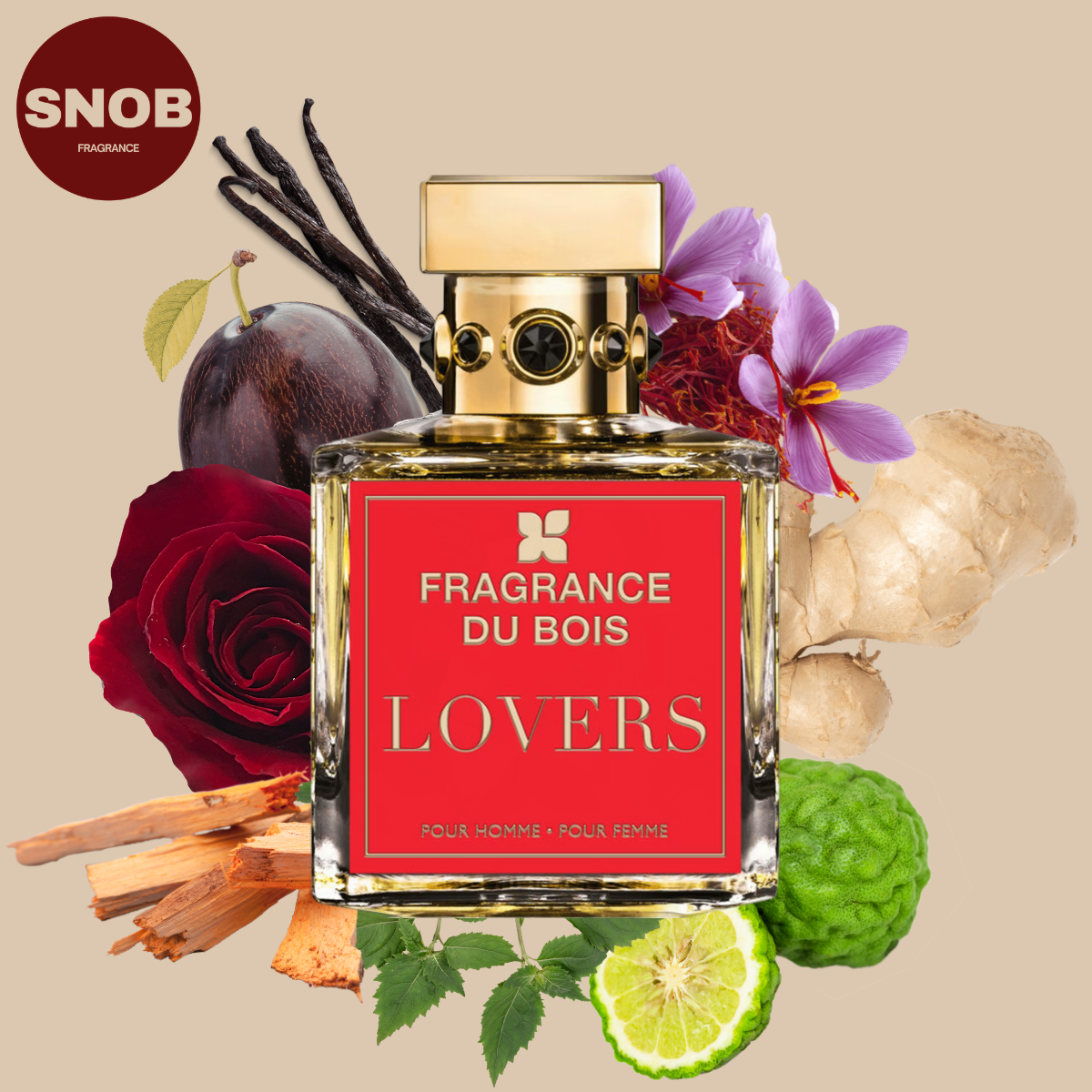 Fragrance du bois lovers fragrance parfum sample echantillon notes