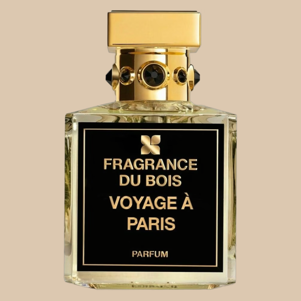 Voyage a paris de fragrance du bois en format de vente échantillon