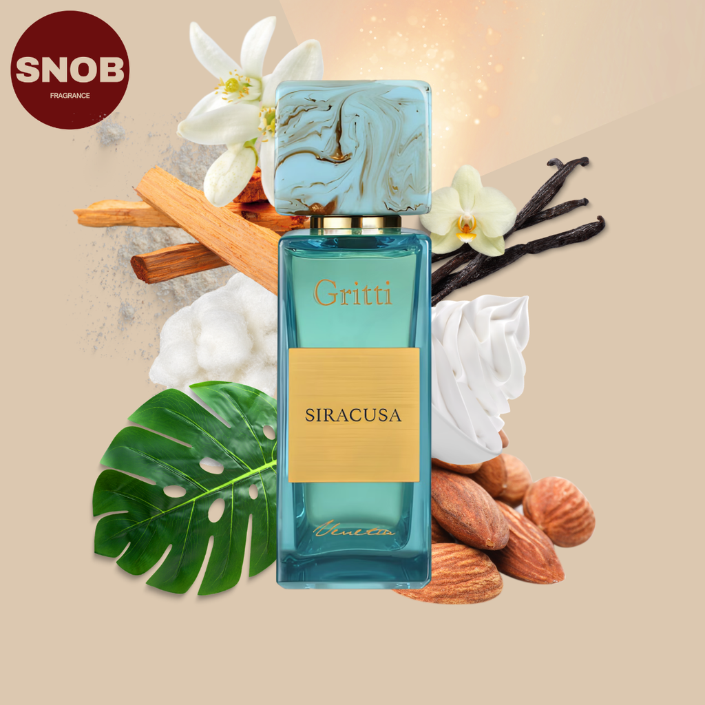siracusa de gritti en vente d'échantillon de parfums avec notes