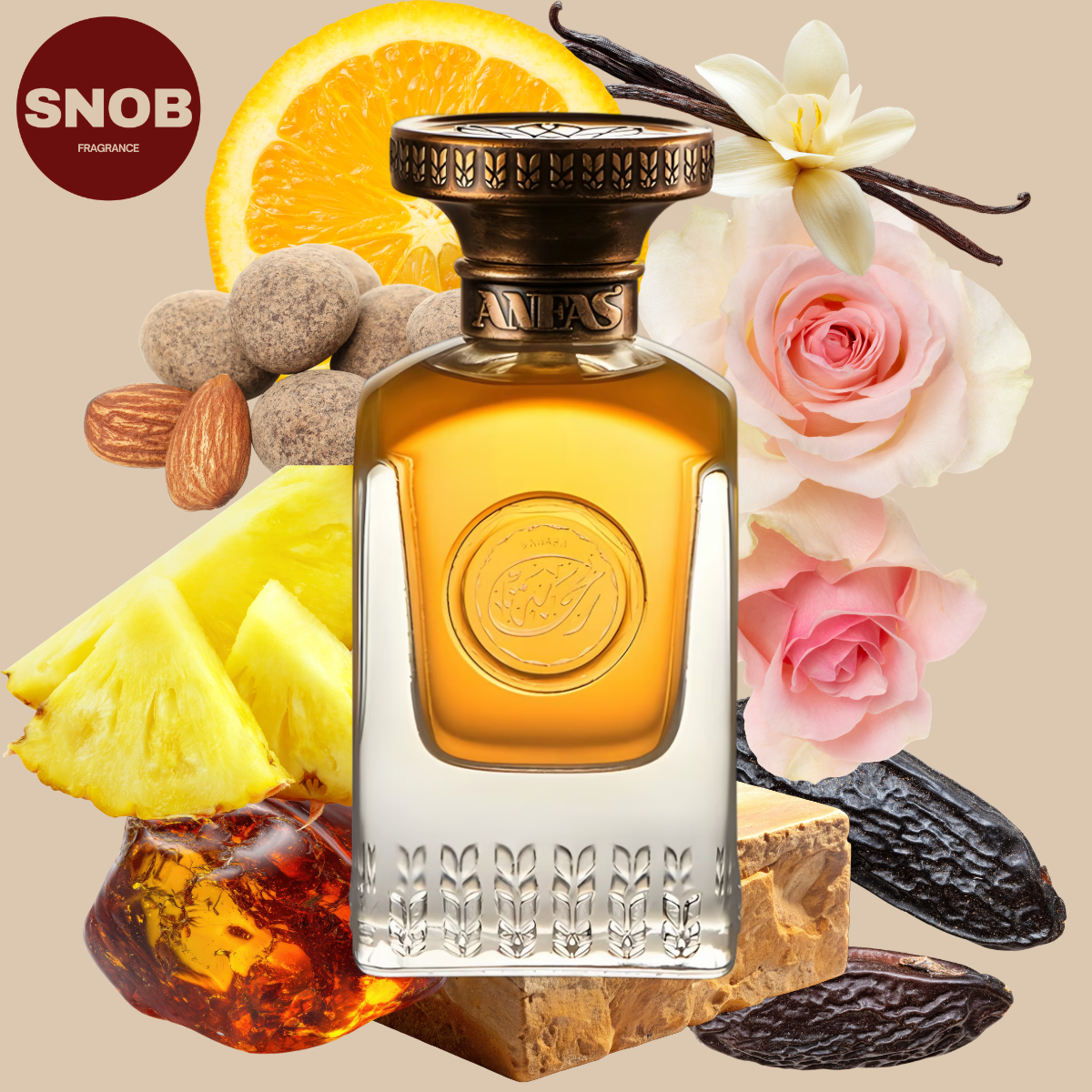 rahaba de anfas en vente d'échantillon de parfum avec notes