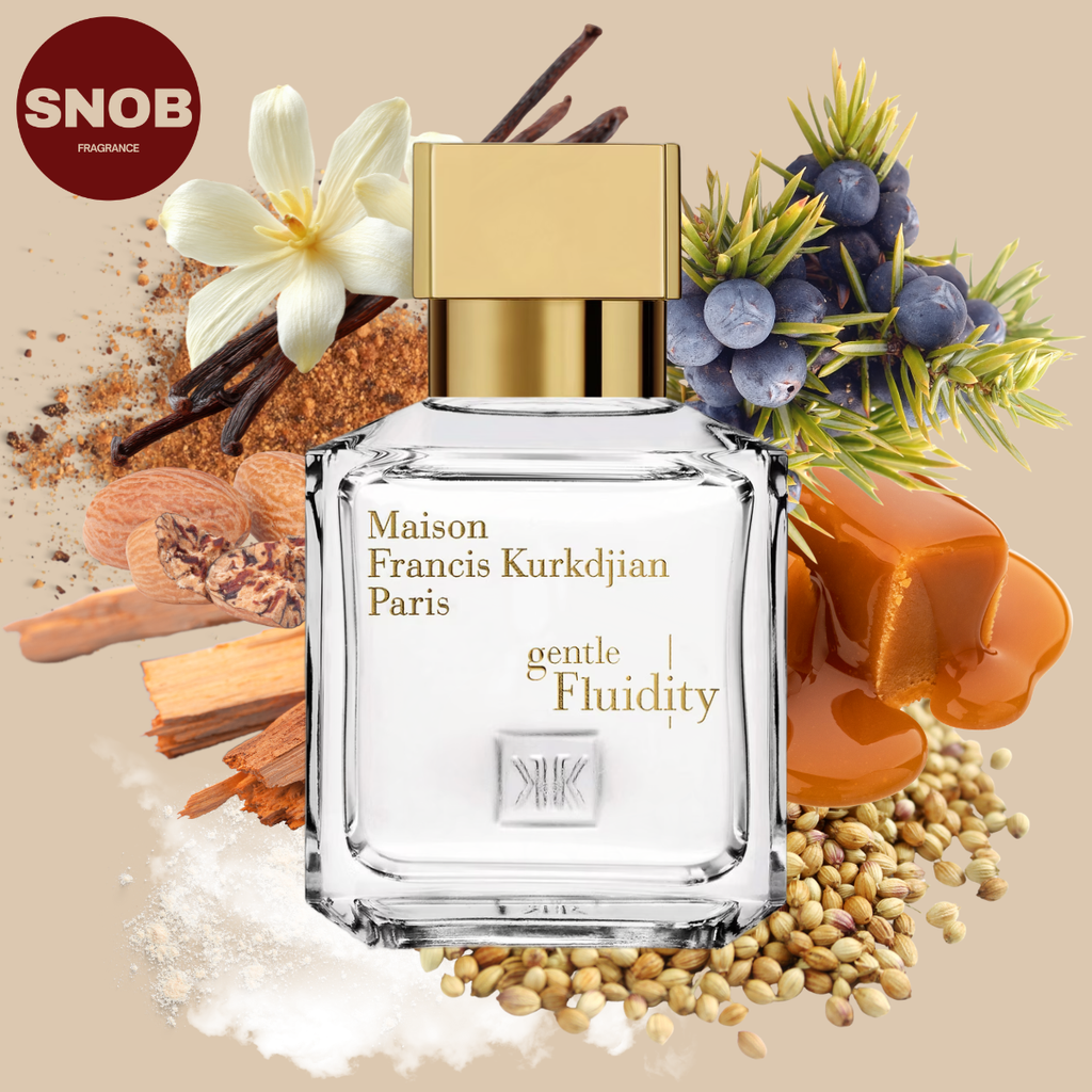 maison francis kurkdjian gentle fluidity gold en vente d'échantillon notes